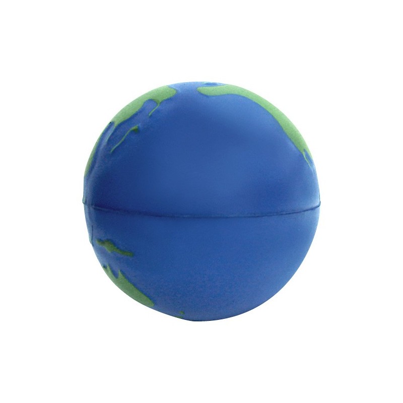 MUNDO PELOTA ANTI-STRESS (P-SOC-013-W) - Artículos Promocionales