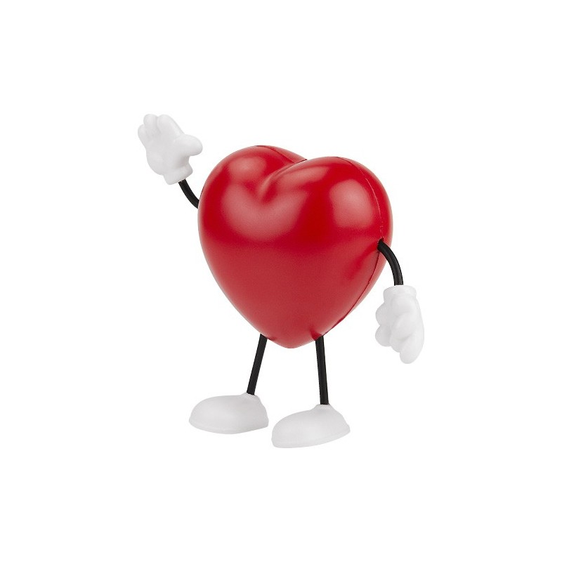 FIGURA ANTI-STRESS CORAZóN (P-SOC-068-R) - Artículos Promocionales