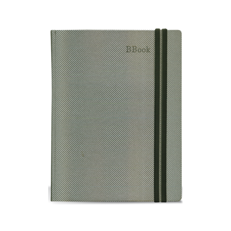 LIBRETA BBOOK SMALL TAMAñO 10 X 15 CM DE 240 PáGINAS BLANCAS NUMERADAS E INDICE CUBIERTA CARBONIO (DX-ODY0S) - Artículos Prom...