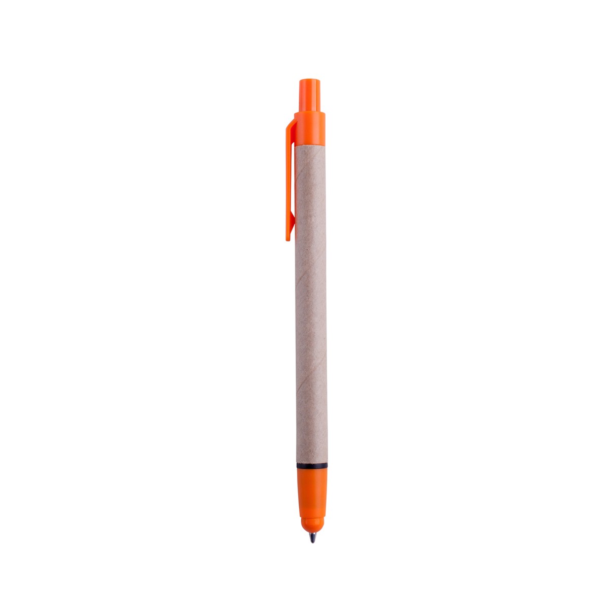 Bolígrafo de cartón con goma de touch screen NATURA - (F-BP-6062) -  Artículos Promocionales