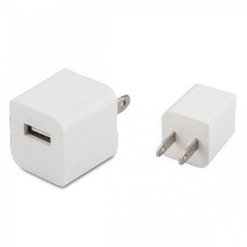 Adaptador de corriente con entrada USB, compatible con dispositivos móviles MARJON - (F-SO-015)