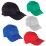 Gorra en poliéster, cinco gajos con cinta ajustable de velcro. TIMBER - (F-BL-015) - Artículos Promocionales