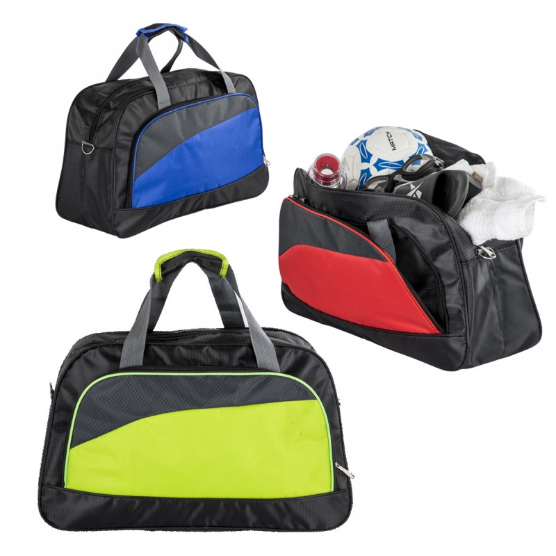 Maleta deportiva con bolsa frontal. SPORT - (F-BL-022)