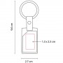 LLAVERO GERSOPPA (P-M 2085 N) - Artículos Promocionales