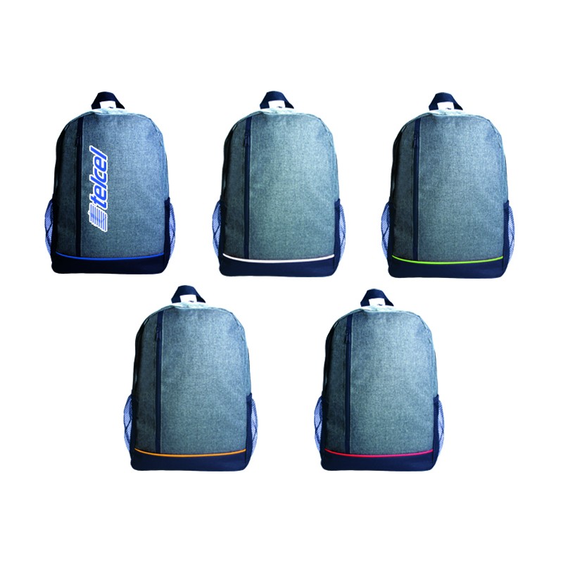 MOCHILA BACKPACK CON DOS COMPARTIMENTOS OXFORD (D-A2535) - Artículos Promocionales