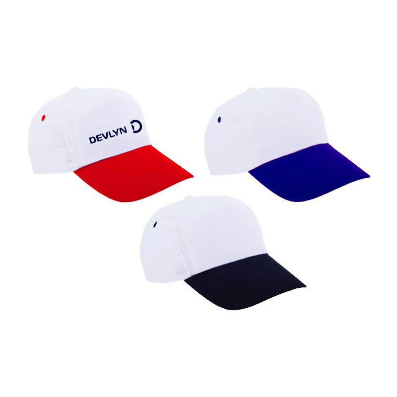 GORRA 5 GAJOS CASUAL (D-A2396) - Artículos Promocionales