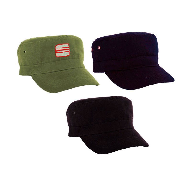 GORRA DE POLIÉSTER MILITAR (D-A2402) - Artículos Promocionales