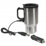 TAZA TÉRMICA METALICA CON ADAPTADOR PARA COCHE Y PARA USB (B-05-711) - Artículos Promocionales