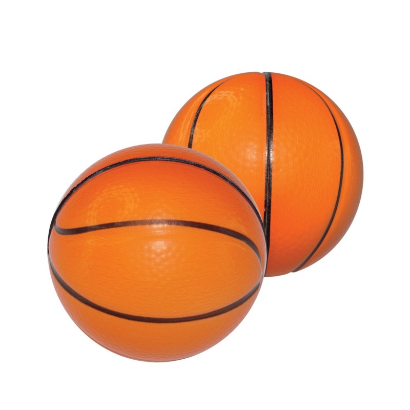 BOLA ANTIESTRES BALON PLASTIFICADA " BASKETBALL " (B-02-006)