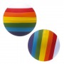 Stress ball redonda en colores (S-STR025) - Artículos Promocionales