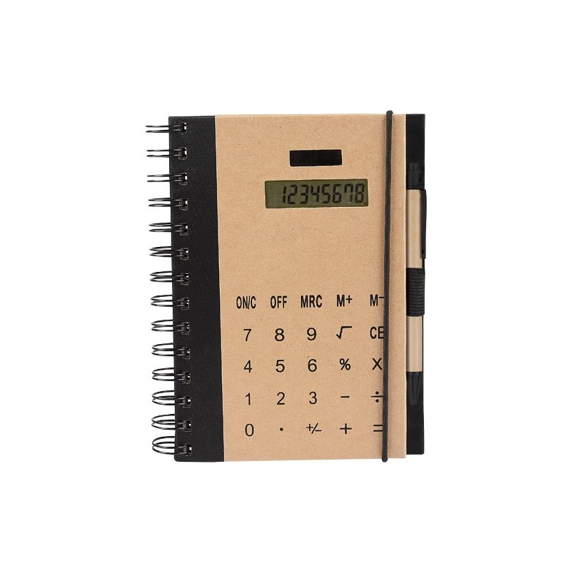 LIBRETA CALCULADORA ECOWORLD (P-CT-400)