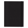 LIBRETA TRAVELER NOTES D-SIGN PRO TAMAñO CARTA 21X28 CM 200 PáG. COLOR BLANCO, CUBIERTA PAROS CON ELáSTICO (DX-PA679DP) - Art...