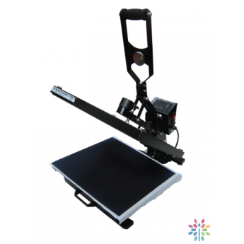 PLANCHA SUBLIMAR AUTO CLAM DRAW PRESS 38X38CM SU-PL11 (IM-110331) - Artículos Promocionales